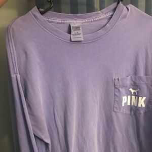 Pink long sleeve shirt